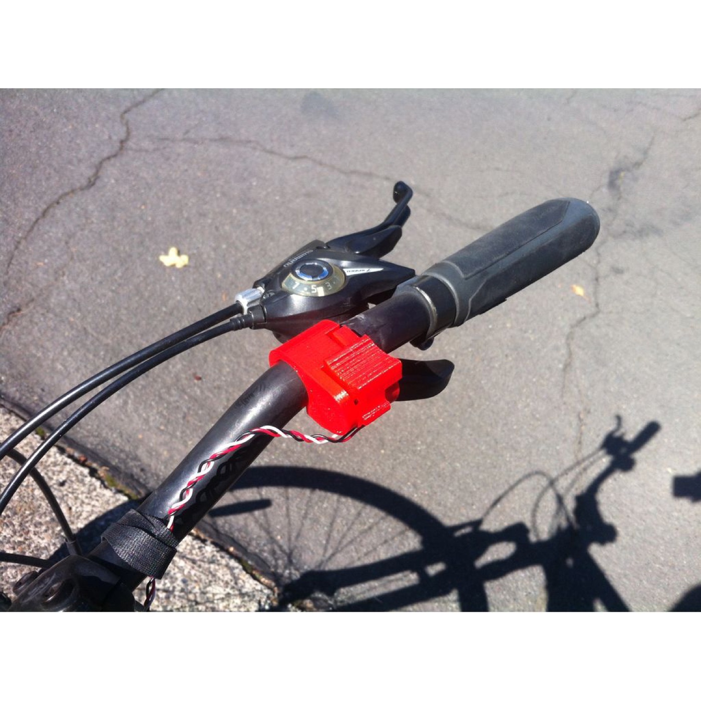 Bisiklet Elektrikli Dönüştürme Gaz Kolu (Twist Throttle) görsel 2