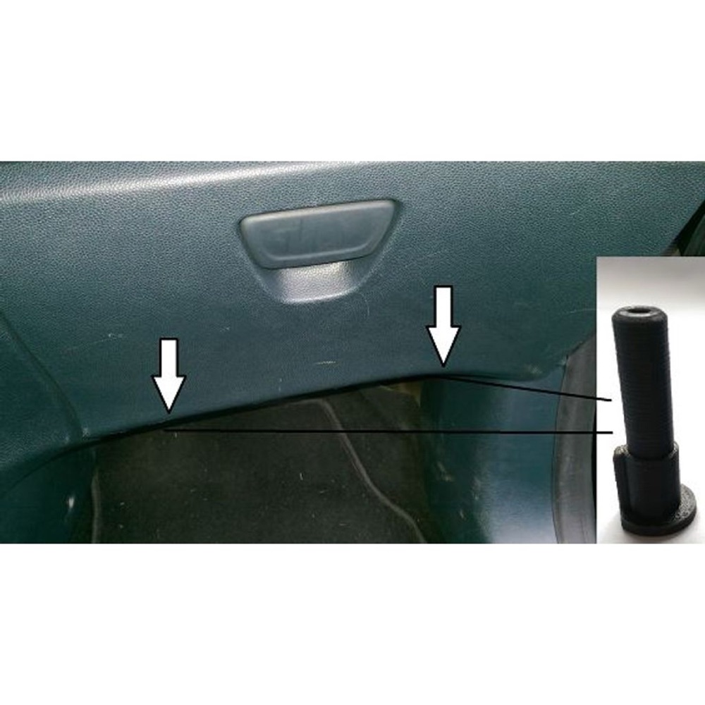 Ford Fiesta MK7 eşya/tampon için özel parça