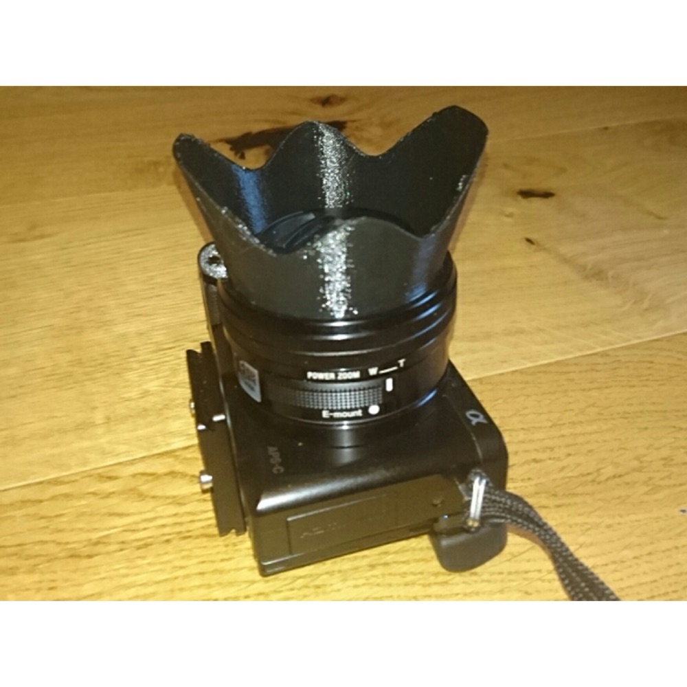 Sony Alpha A6000 için Filtreyle Birlikte Kullanılabilen 40,5 mm Lens Parasoleyi
