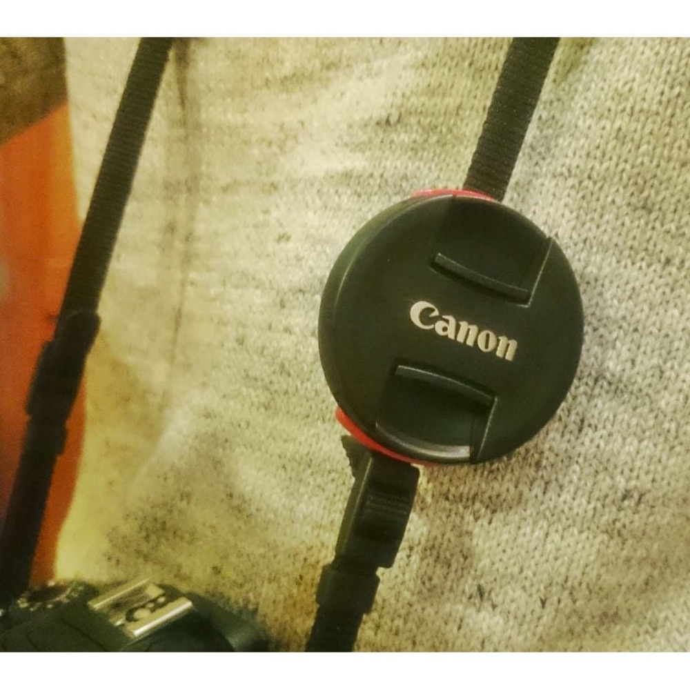 58mm Canon Lens Kapağı Tutucusu görsel 3