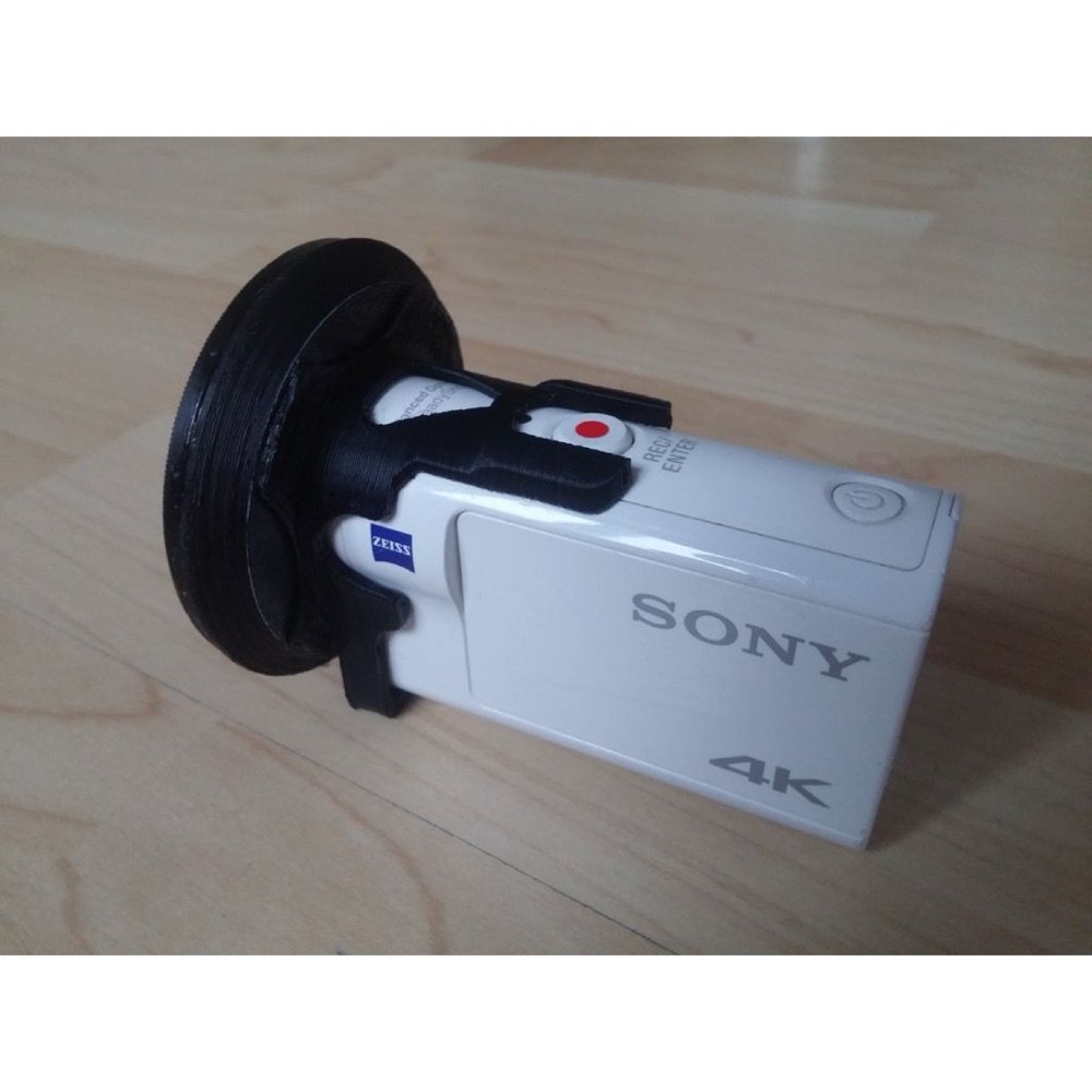 Sony FDR-X3000 Aksiyon Kamerası için 58 mm Filtre Uyumlu Lens Koruma Kapağı