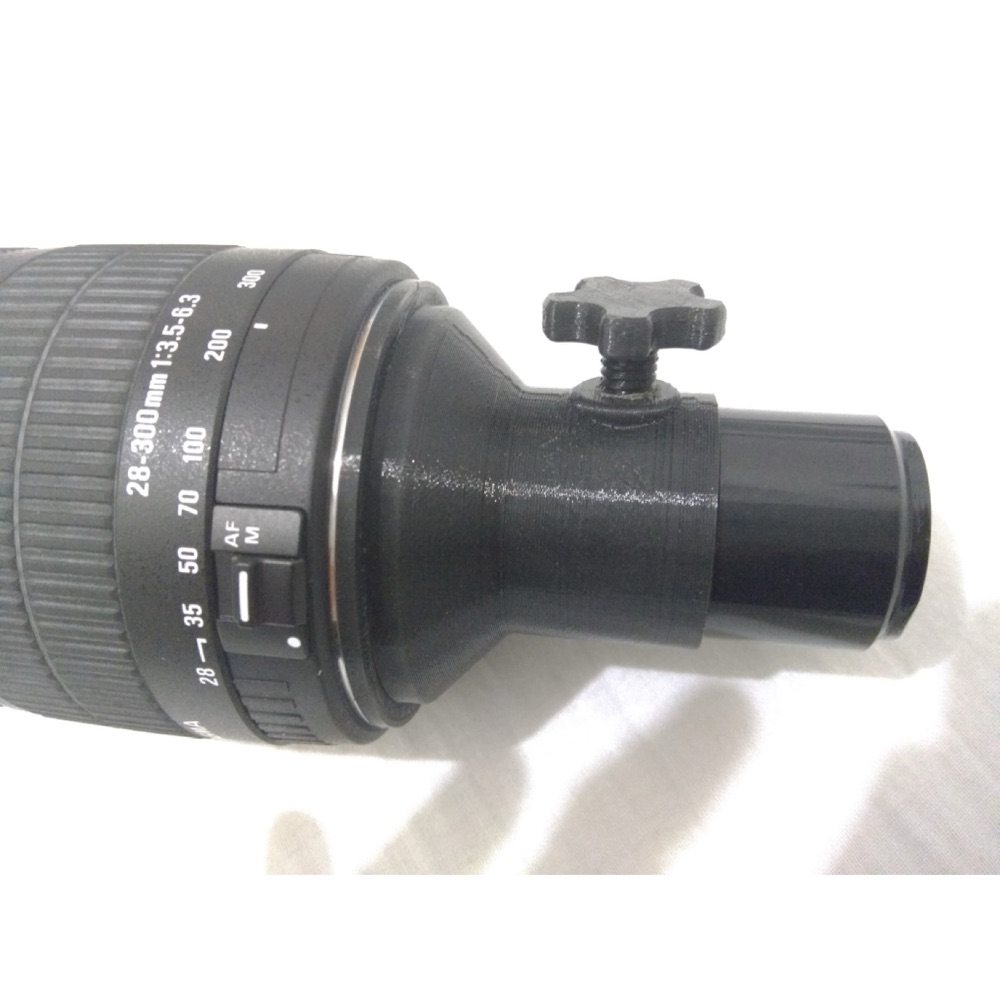 Canon EF lens to spyglass coverter görsel 3
