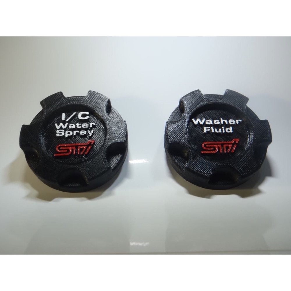 Subaru STI Cam Yıkama ve Intercooler Spreyi Kapakları görsel 2