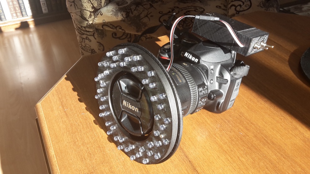 Nikon Kamera için LED Halka Işık (Ring Light) Aparatı görsel 2