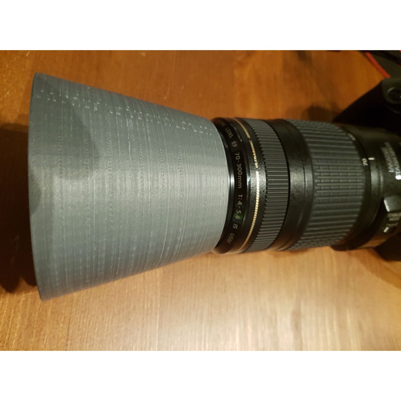 Canon EF 70-300mm IS USM Lens için Parasoley görsel 3