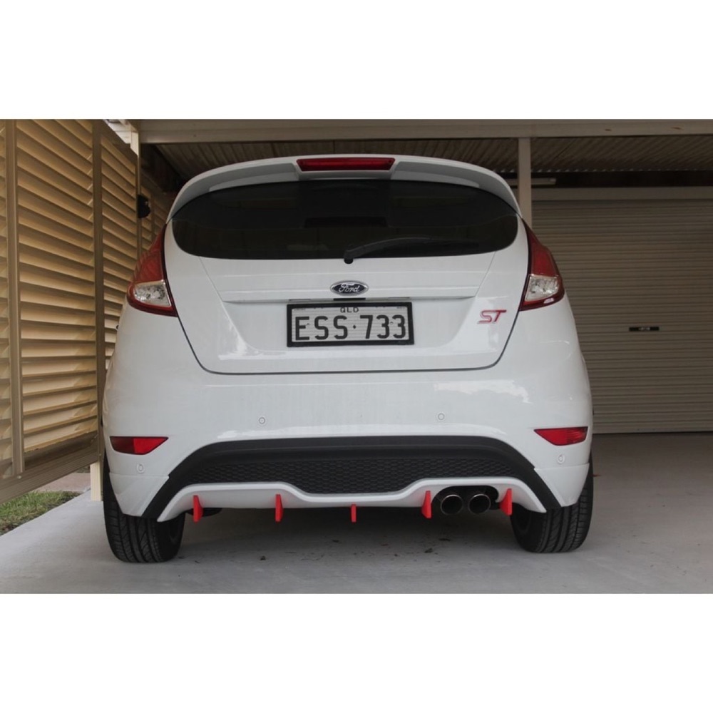Ford Fiesta ST arka difüzör kanat seti görsel 3