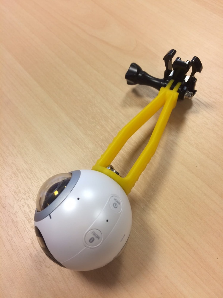 Aksiyon/360° Kamera Montaj Çubuğu (GoPro Tip Bağlantılı) görsel 1