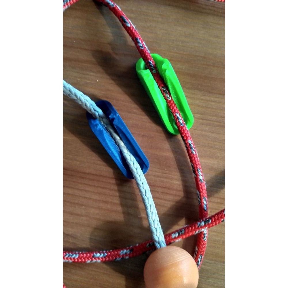 Yelken Clam Cleat — Halat Kilidi (4-6 mm) görsel 2