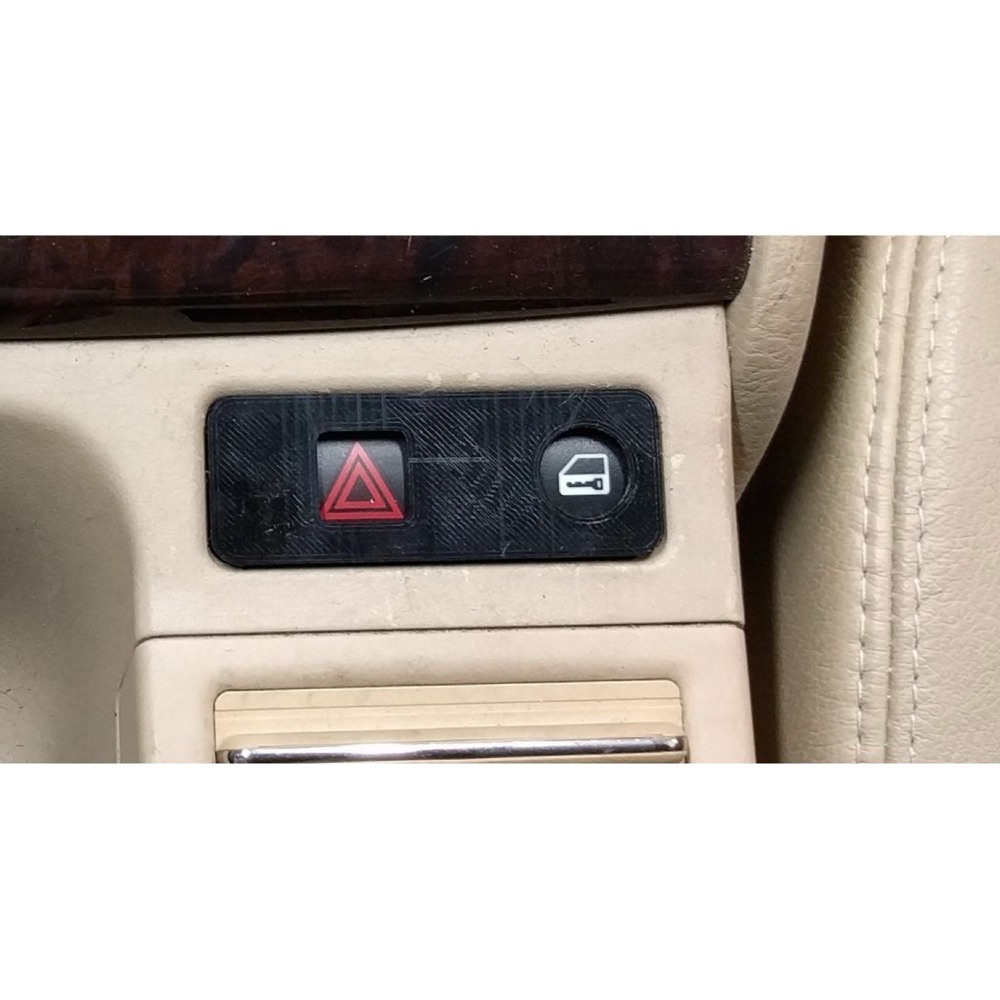 Dörtlü/Kilit Düğmesi Koruyucu Kapak (BMW E46 Uyumlu) görsel 3
