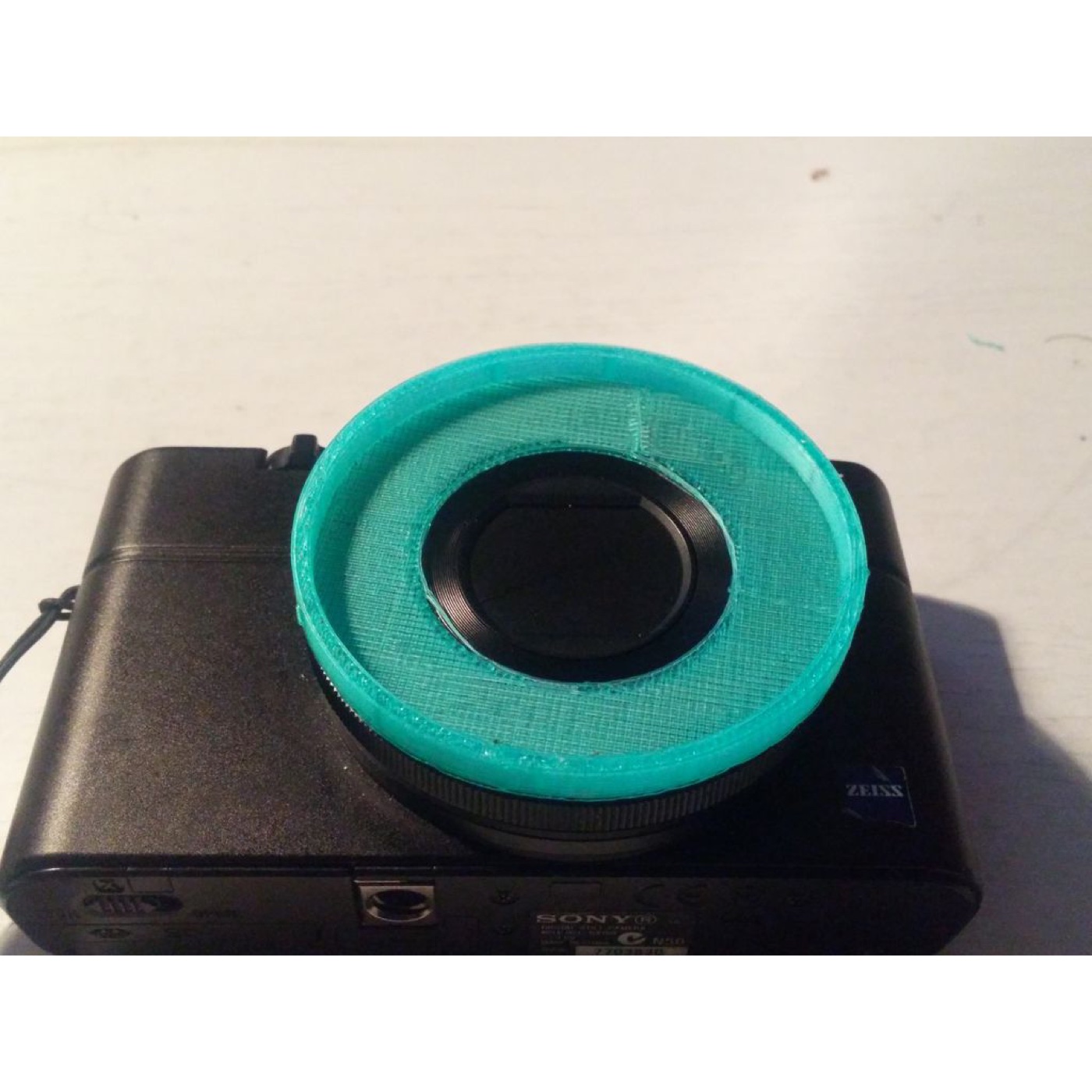 Sony RX100 için 55 mm Filtre Adaptör Halkası (Çift Taraflı Bantla Takılır) görsel 2