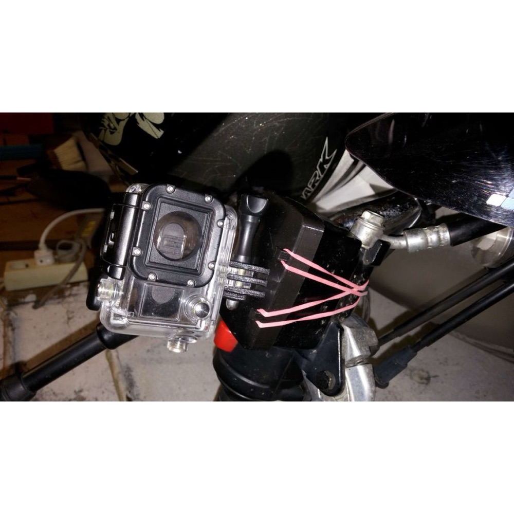 Gopro Motorcycle Bike Brake Mount görsel 2