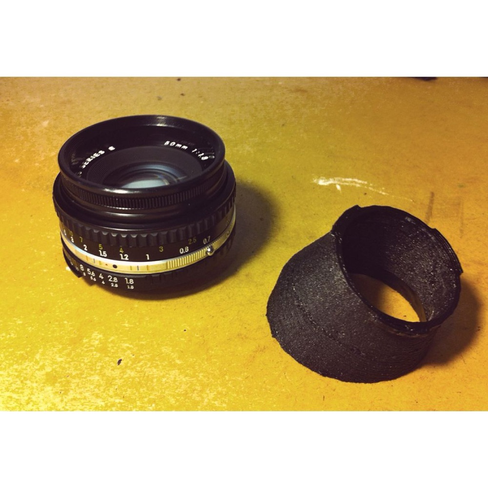 Nikon F-Mount Lens - Micro Four Thirds Tilt-Shift Adaptörü görsel 2