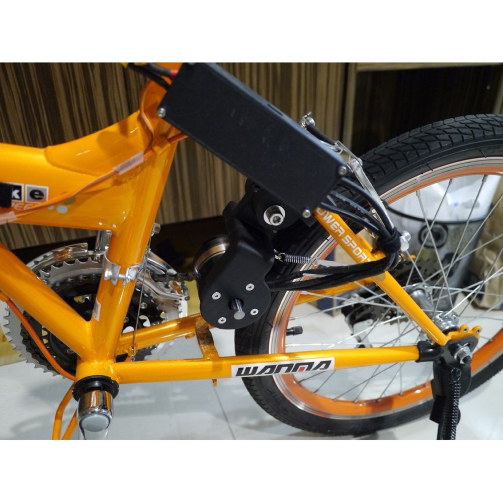 Bisiklet Sürtünmeli Tahrik (Friction Drive) Motor Braketi