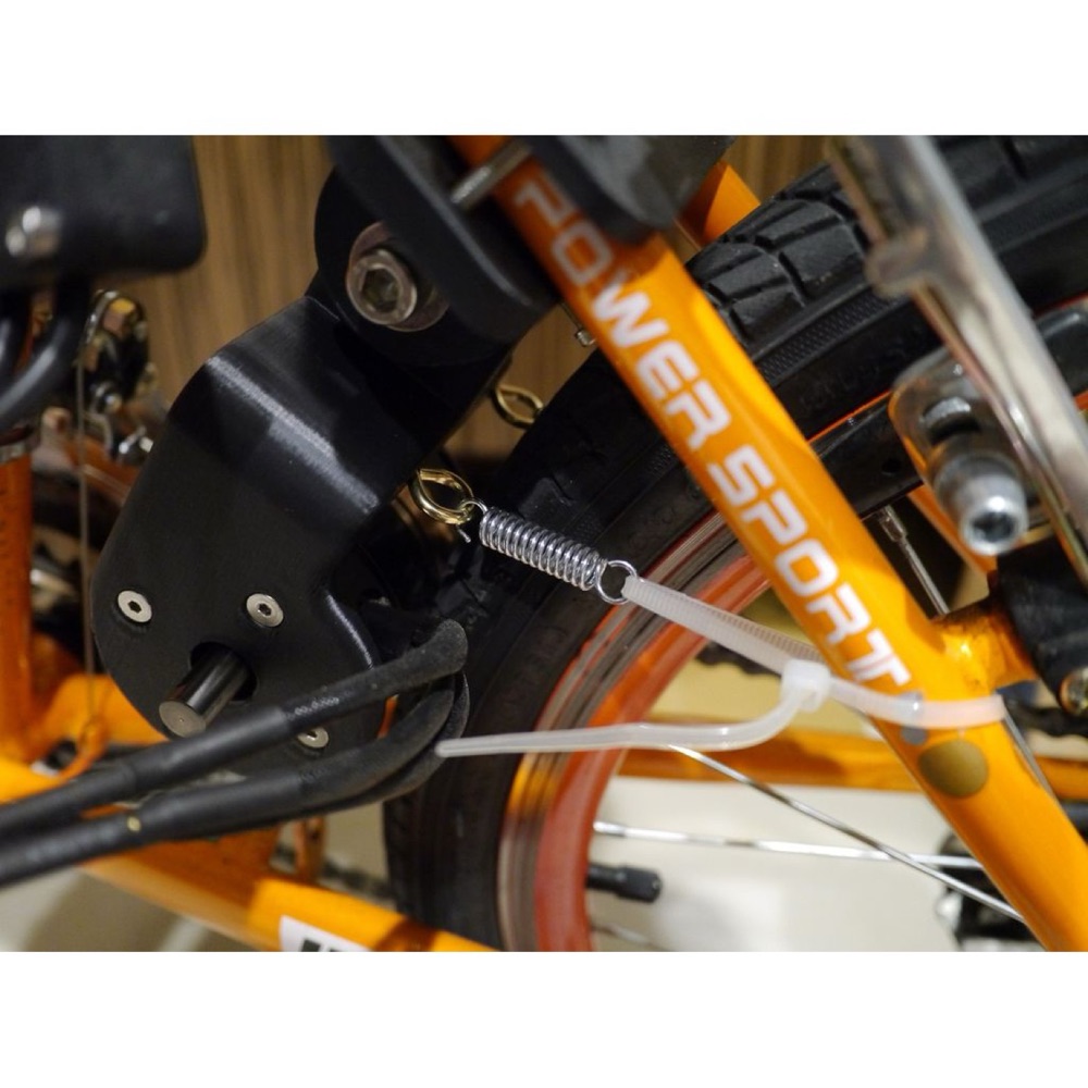 Bisiklet Sürtünmeli Tahrik (Friction Drive) Motor Braketi görsel 4
