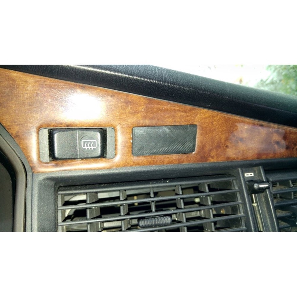 Delik Kapama Butonu (Mercedes 190E W201 Uyumlu) görsel 2