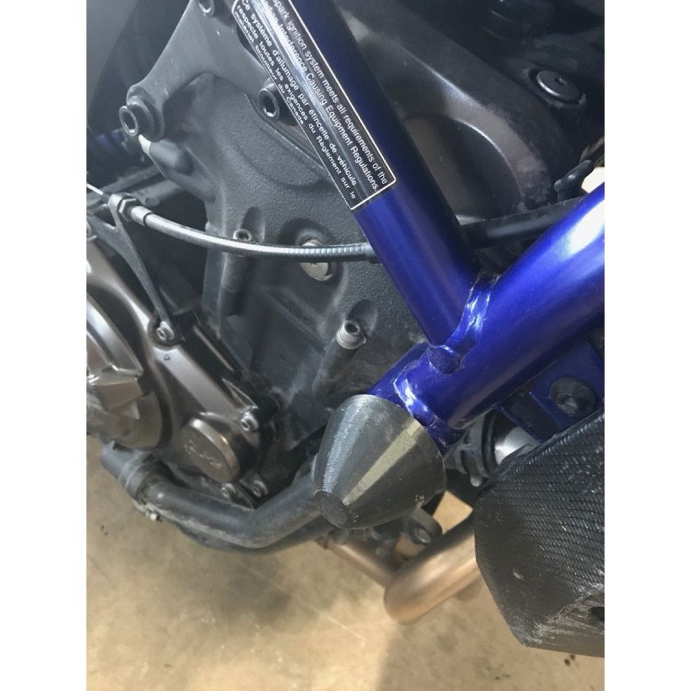Yamaha FZ-07 Düşme Koruma Çubuğu (Crash Peg) Seti görsel 3