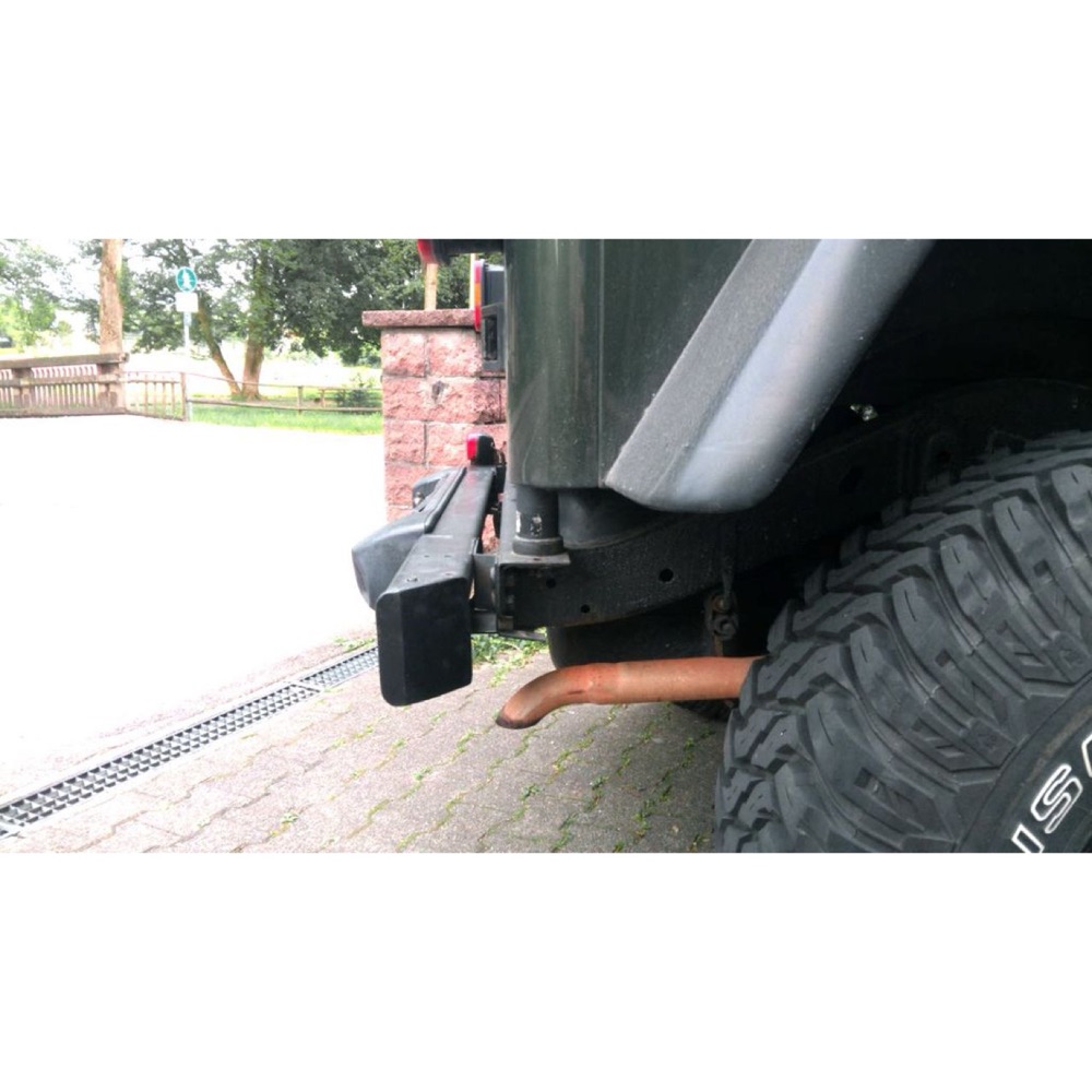 Jeep Wrangler TJ Arka Tampon Uç Kapağı görsel 3