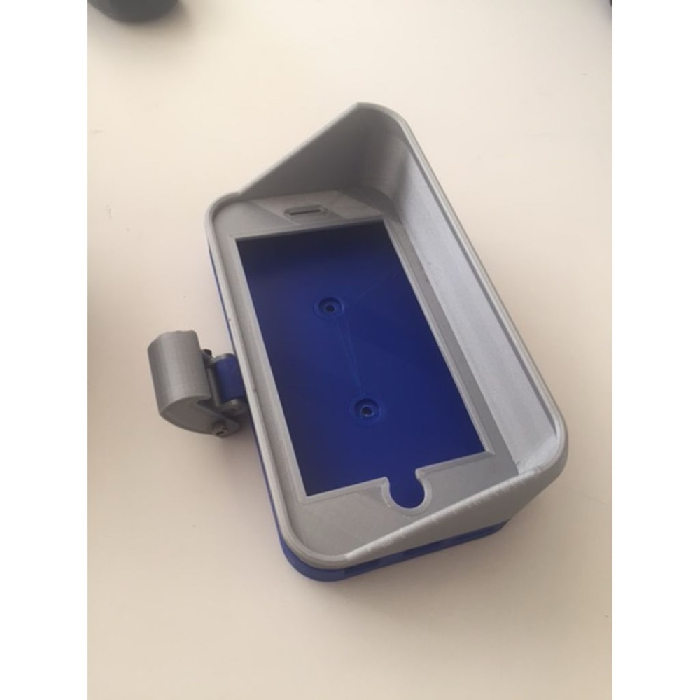 Motorcycle Handlebar iPhone 6 & iPhone 7 Case for use w RAM Mount görsel 3