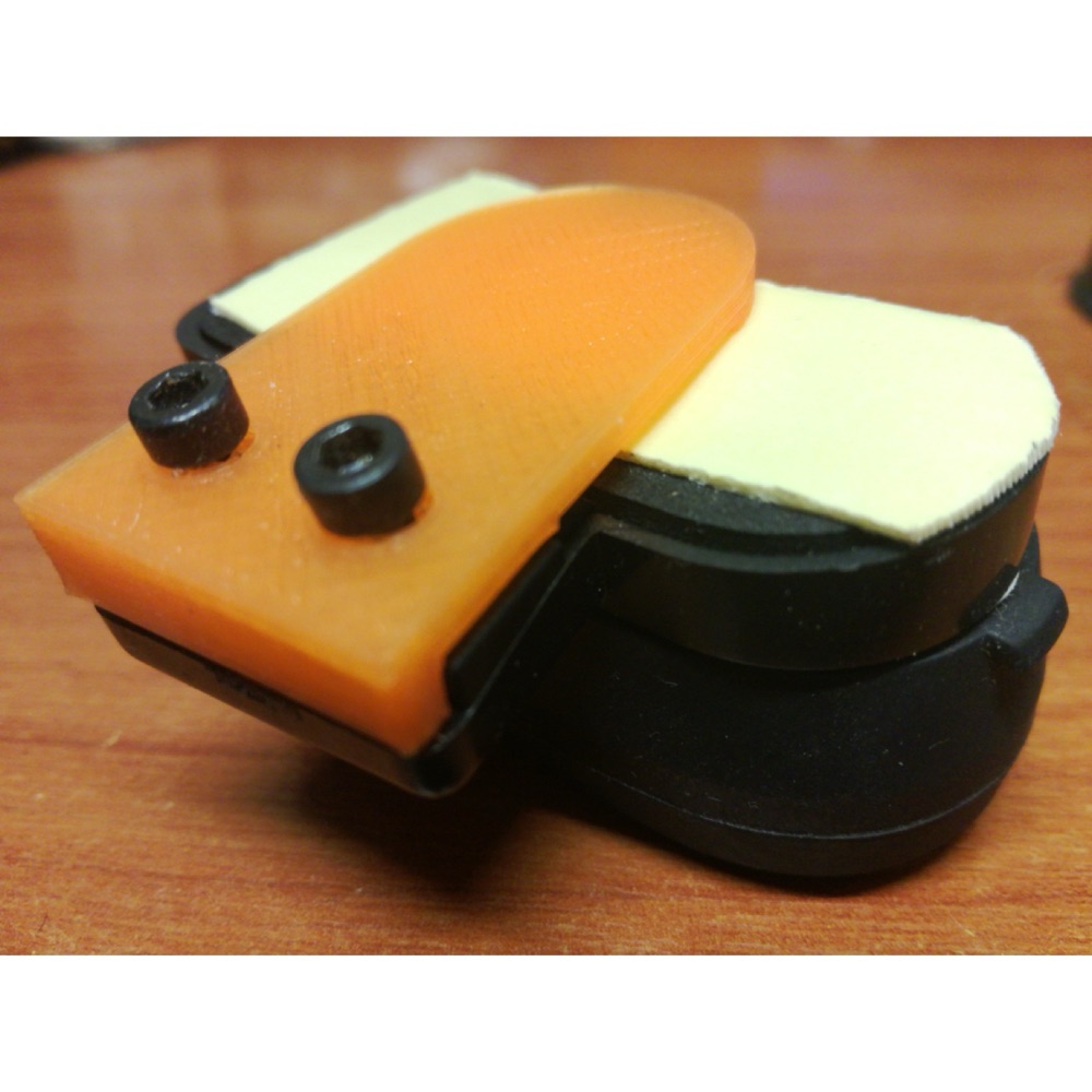 Helmet Bluetooth Mount (rear part/clamp) görsel 2