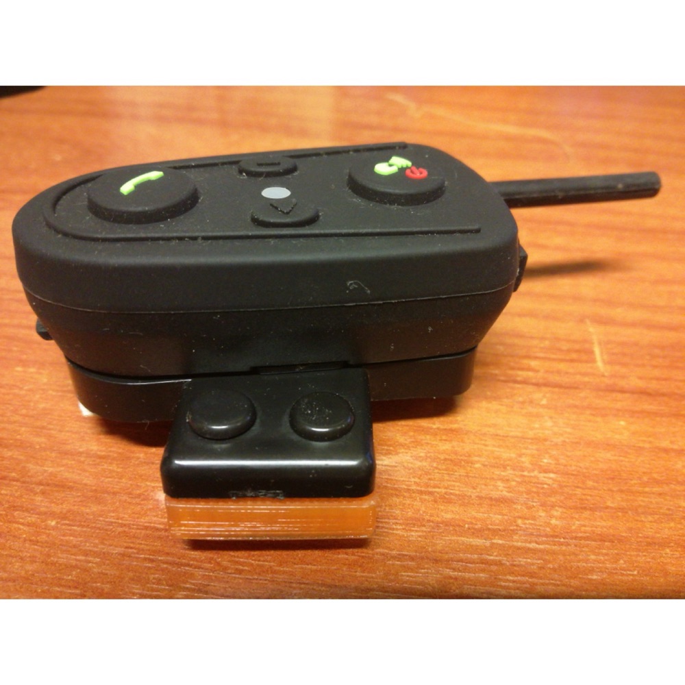Helmet Bluetooth Mount (rear part/clamp) görsel 3