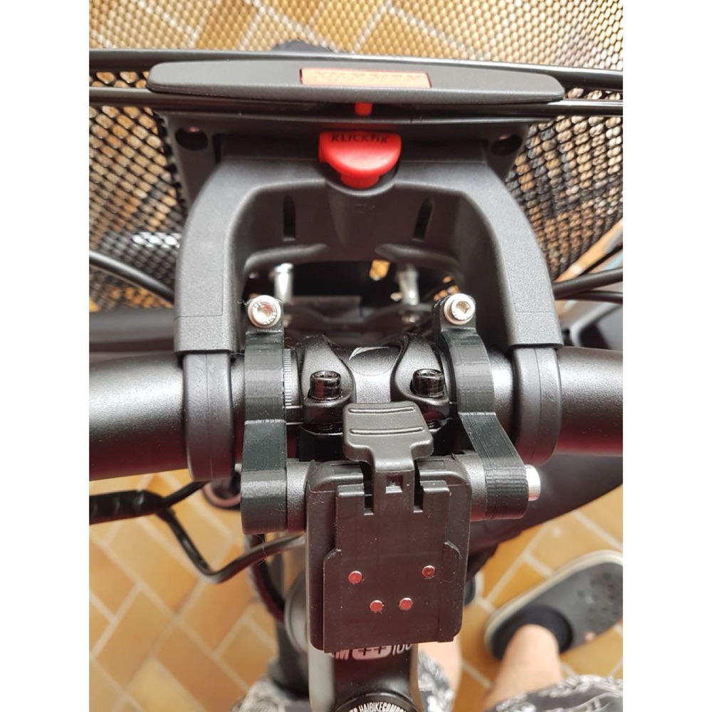 Yamaha Motorlu Haibike Göstergesi İçin Gidon Tutucusu görsel 2