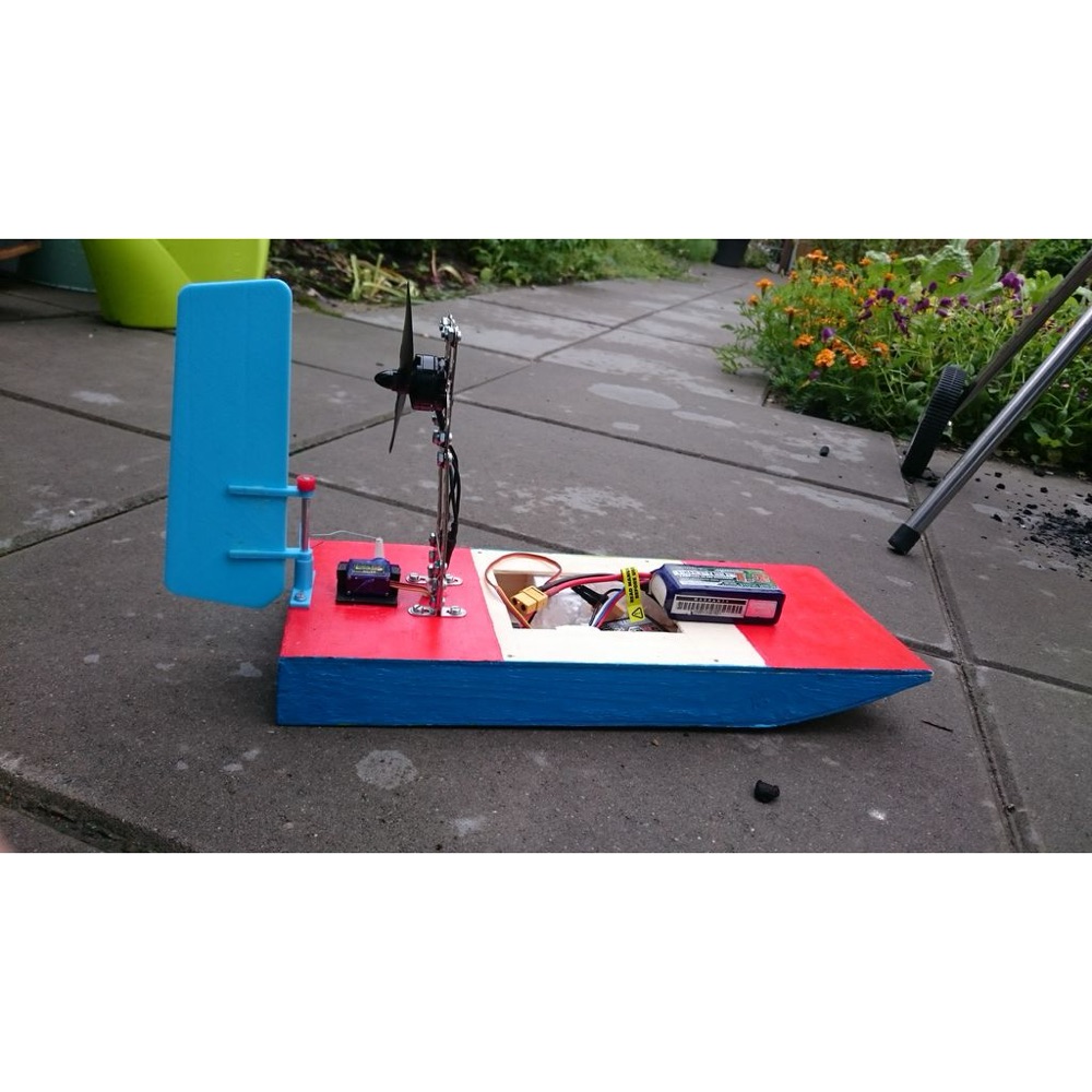 RC Airboat Icin Dumen Seti