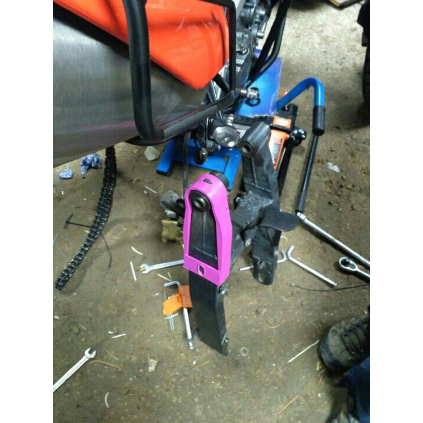 Aprilia Pegaso Strada Zincir Kızağı