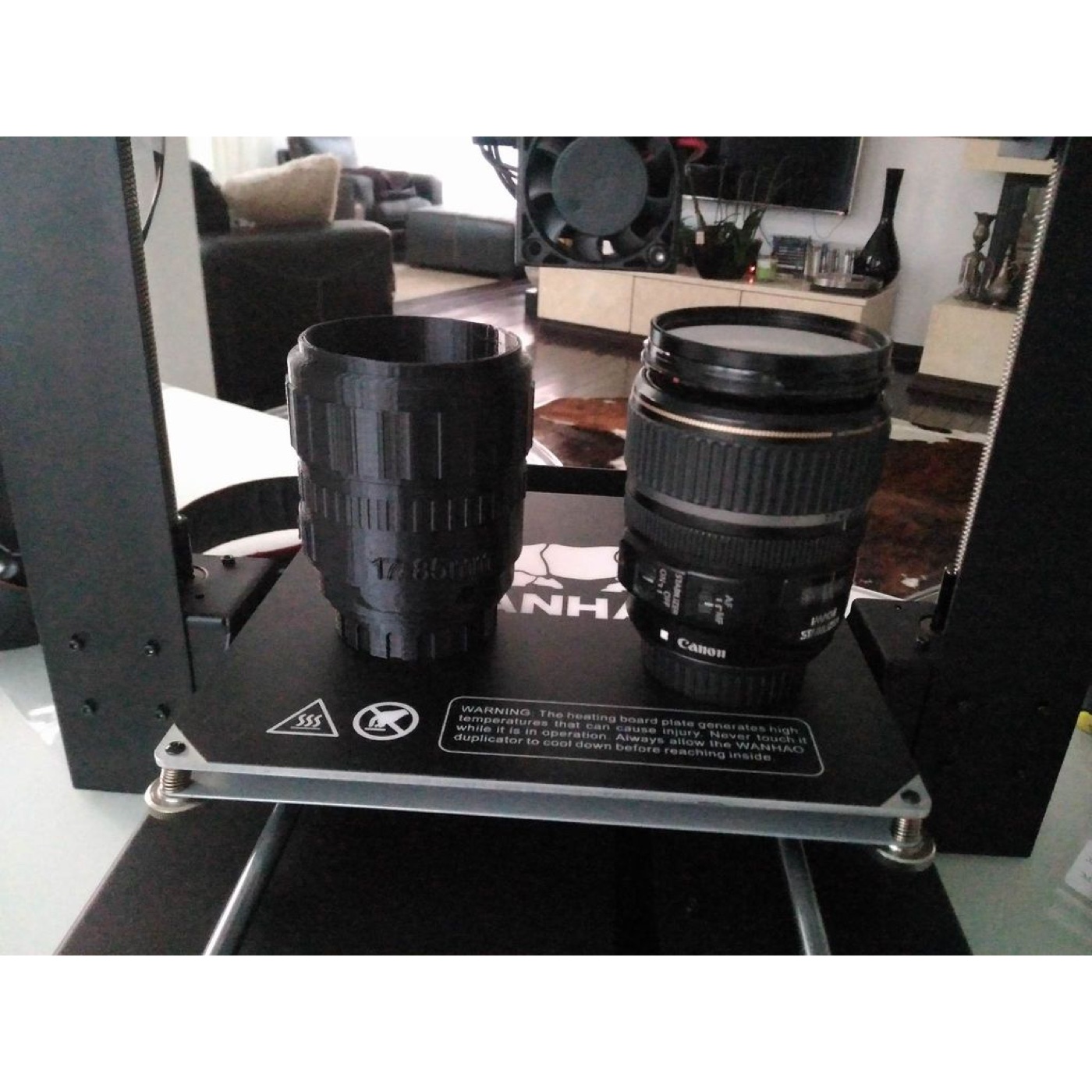 Canon Zoom Lens Formunda Bardak