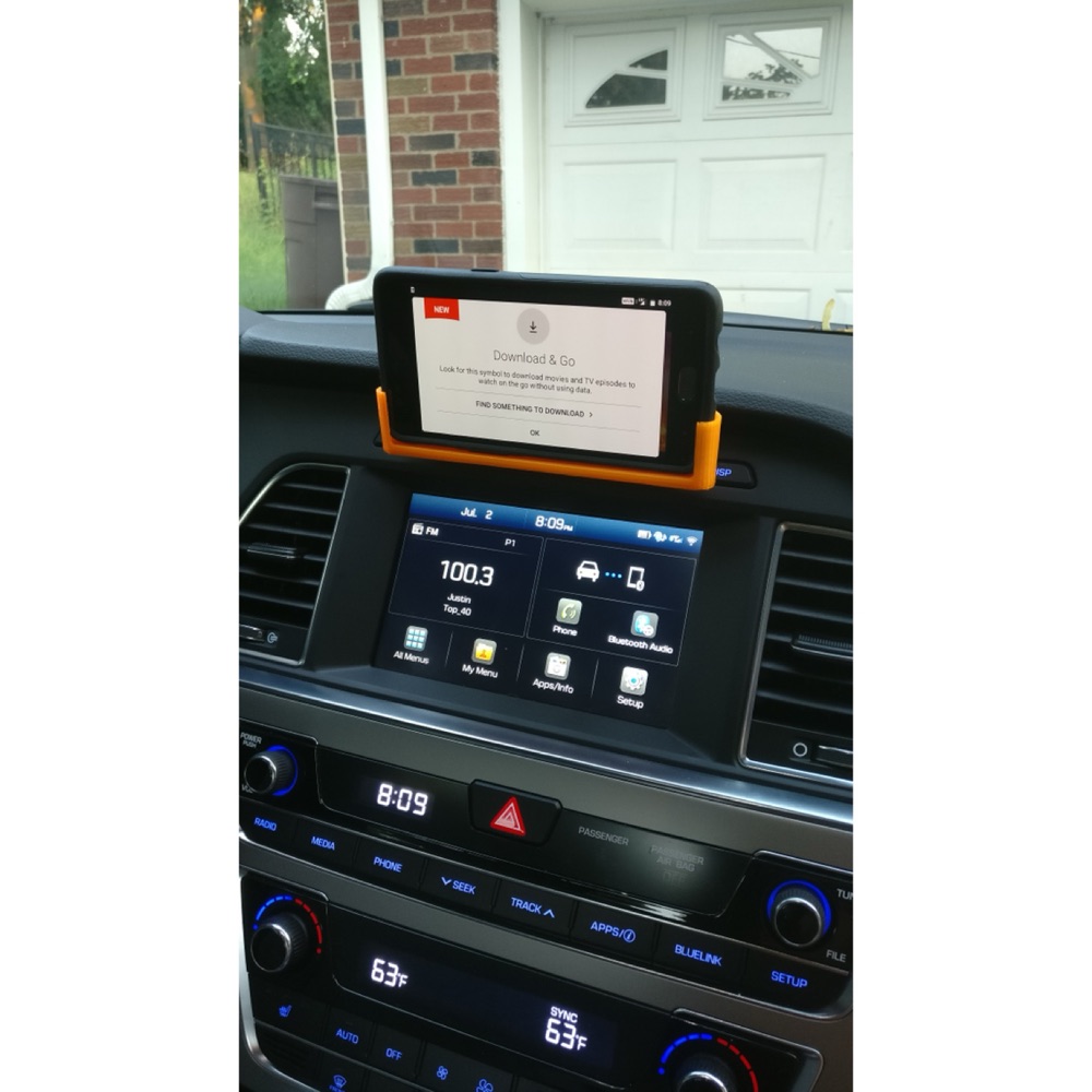 Hyundai Sonata CD Yuvası Telefon Tutucusu görsel 5