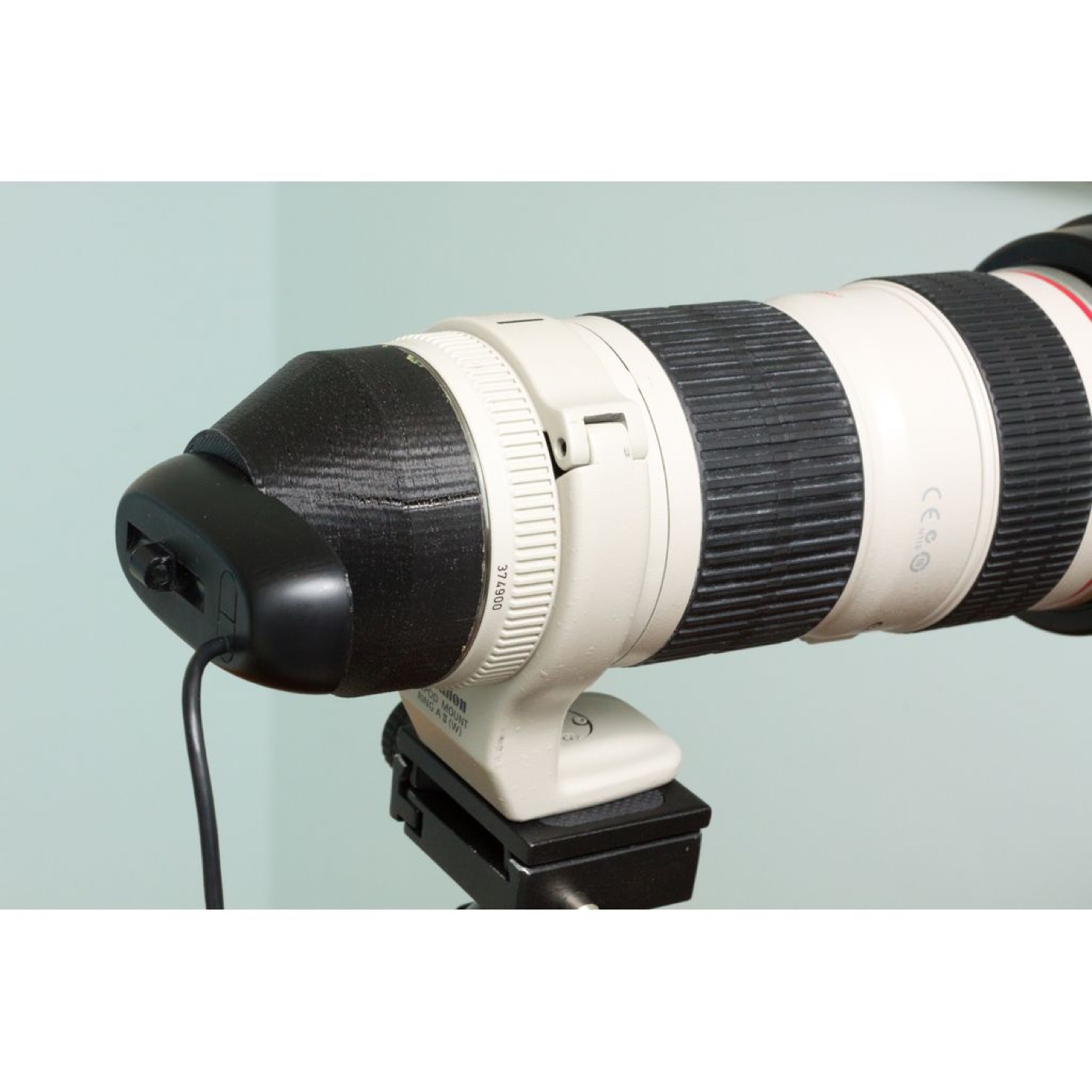 Canon EF Objektifini Logitech Webcam Sensörüne Bağlama Adaptörü