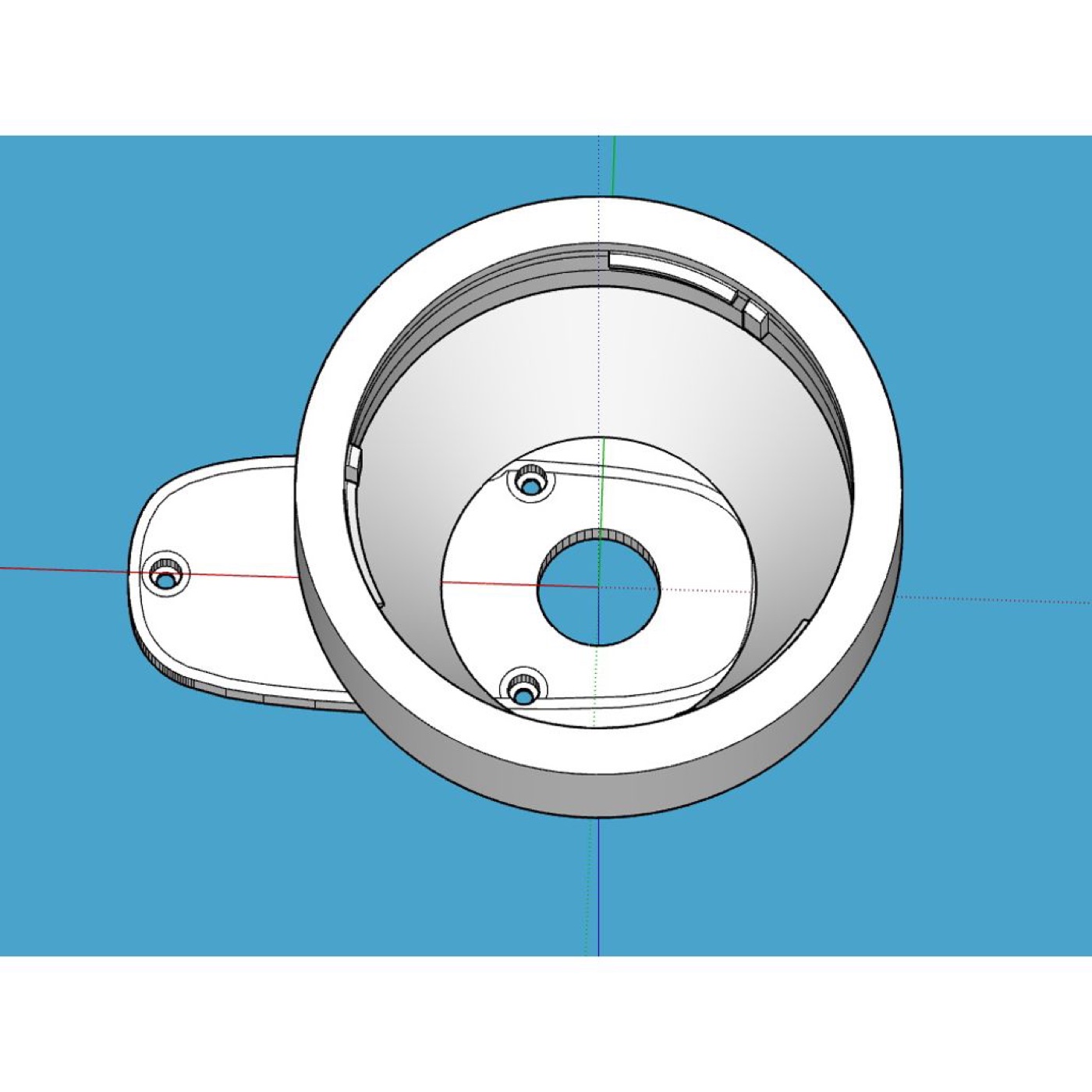 Canon EF Objektifini Logitech Webcam Sensörüne Bağlama Adaptörü görsel 3