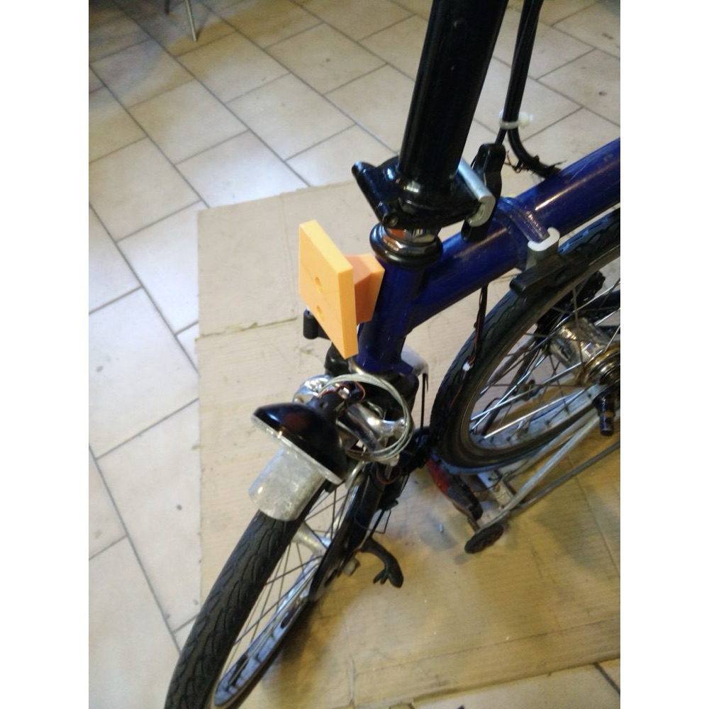 Bisiklet Ön Taşıyıcı Bloğu (Brompton Uyumlu)