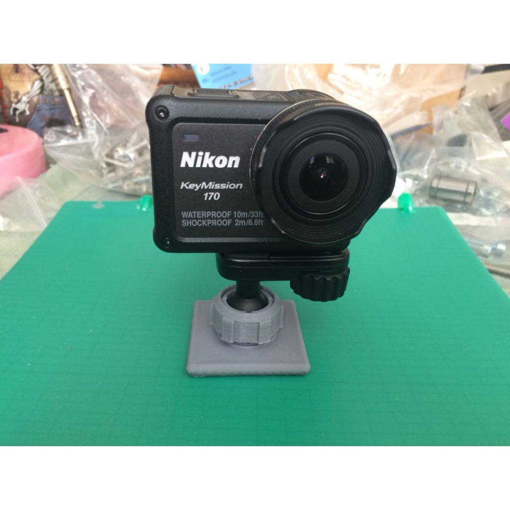 Nikon KeyMission Bilyalı Eklem (Ball Socket) Montaj Tabanı