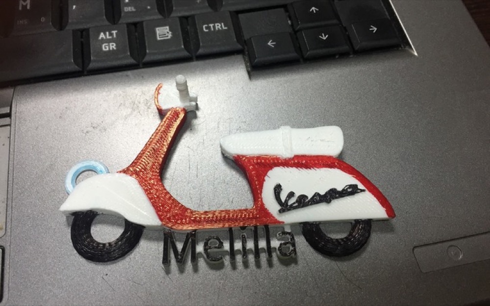 Vespa Yedek Parça (95×59 mm) görsel 2