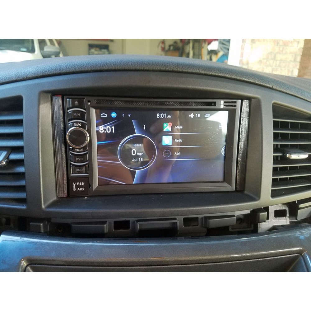 Nissan Quest (2012) çift-din radyo braketleri görsel 3