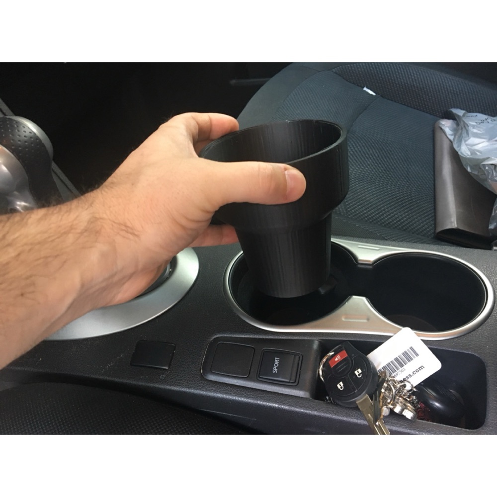 Nissan Rogue büyük şişe bardaklık adaptörü görsel 4
