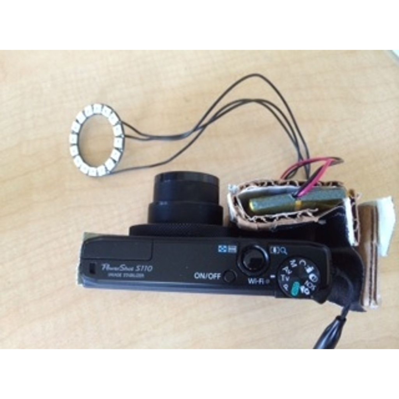 Canon PowerShot S110 için Ring Işık Montaj Aparatı görsel 4