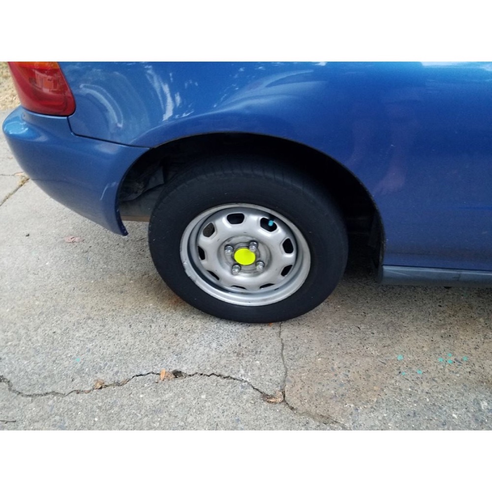 Honda 13 inç jant göbek kapağı (amblemsiz düz) görsel 2