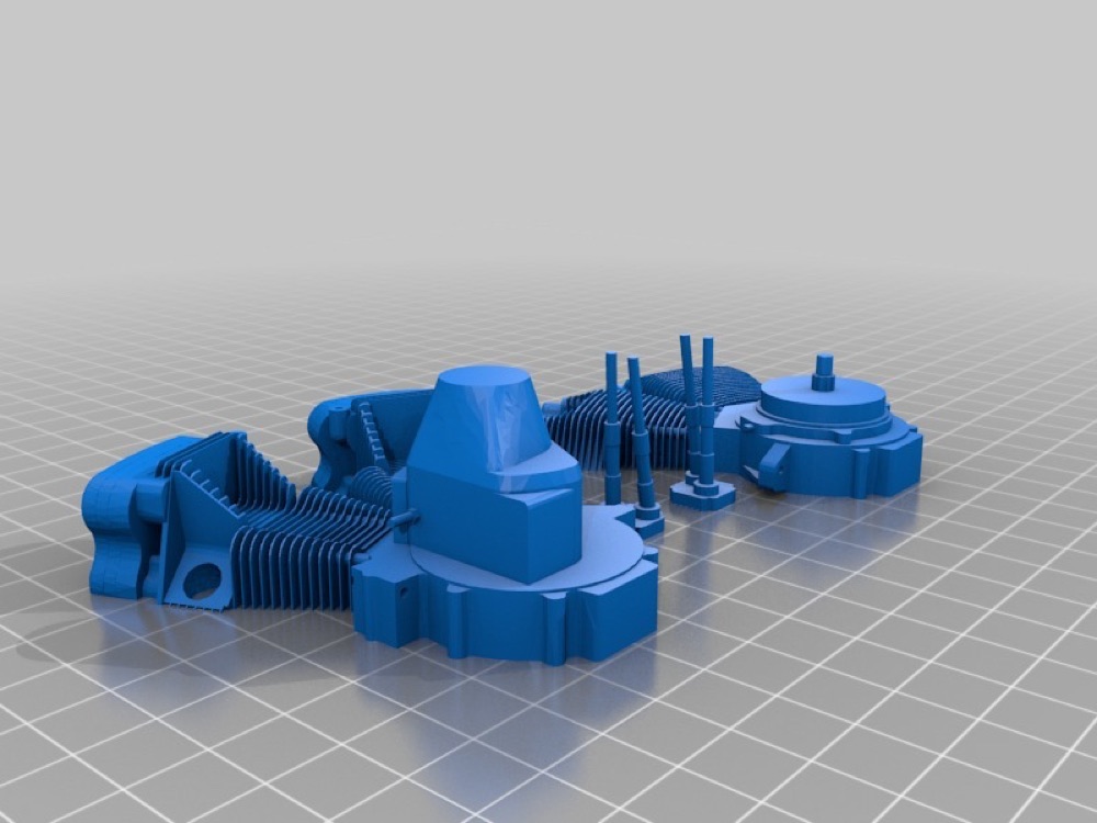 Harley Davidson Evolution V2 Motor Modeli