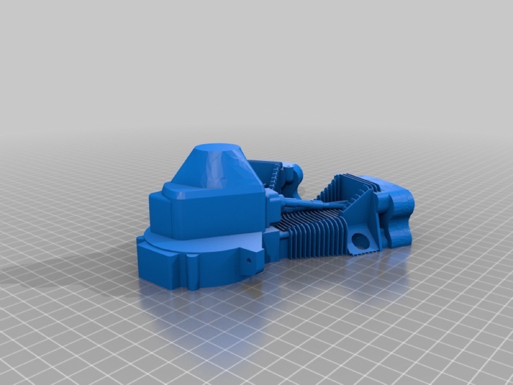 Harley Davidson Evolution V2 Motor Modeli görsel 2