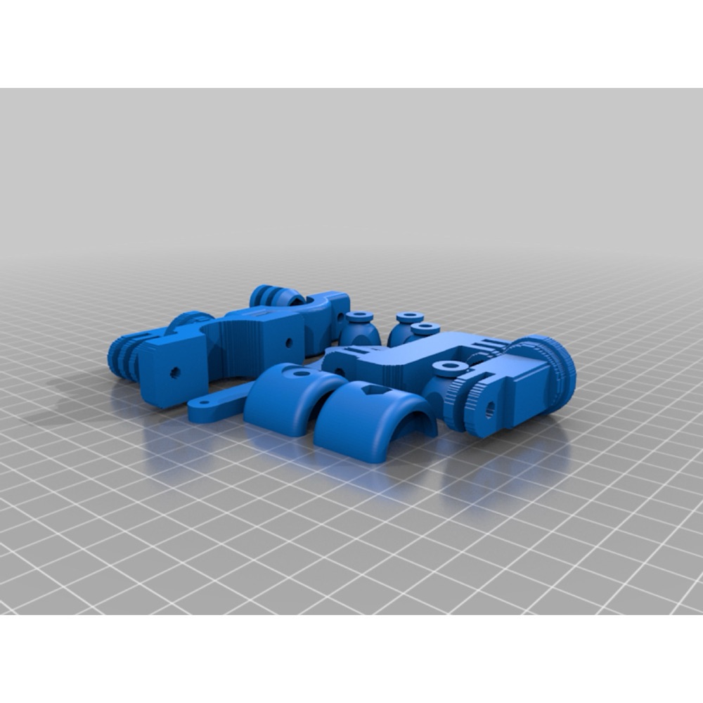 Partial GoPro style Motorcycle Phone Mount kit2