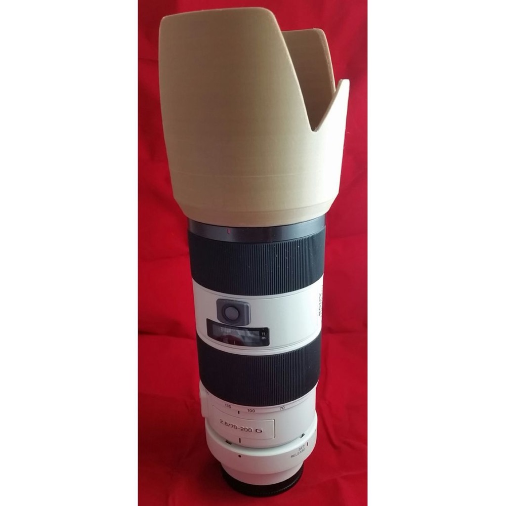 Sony SAL70200G (70-200 mm f/2.8 G) Objektif için 77 mm Parasoley