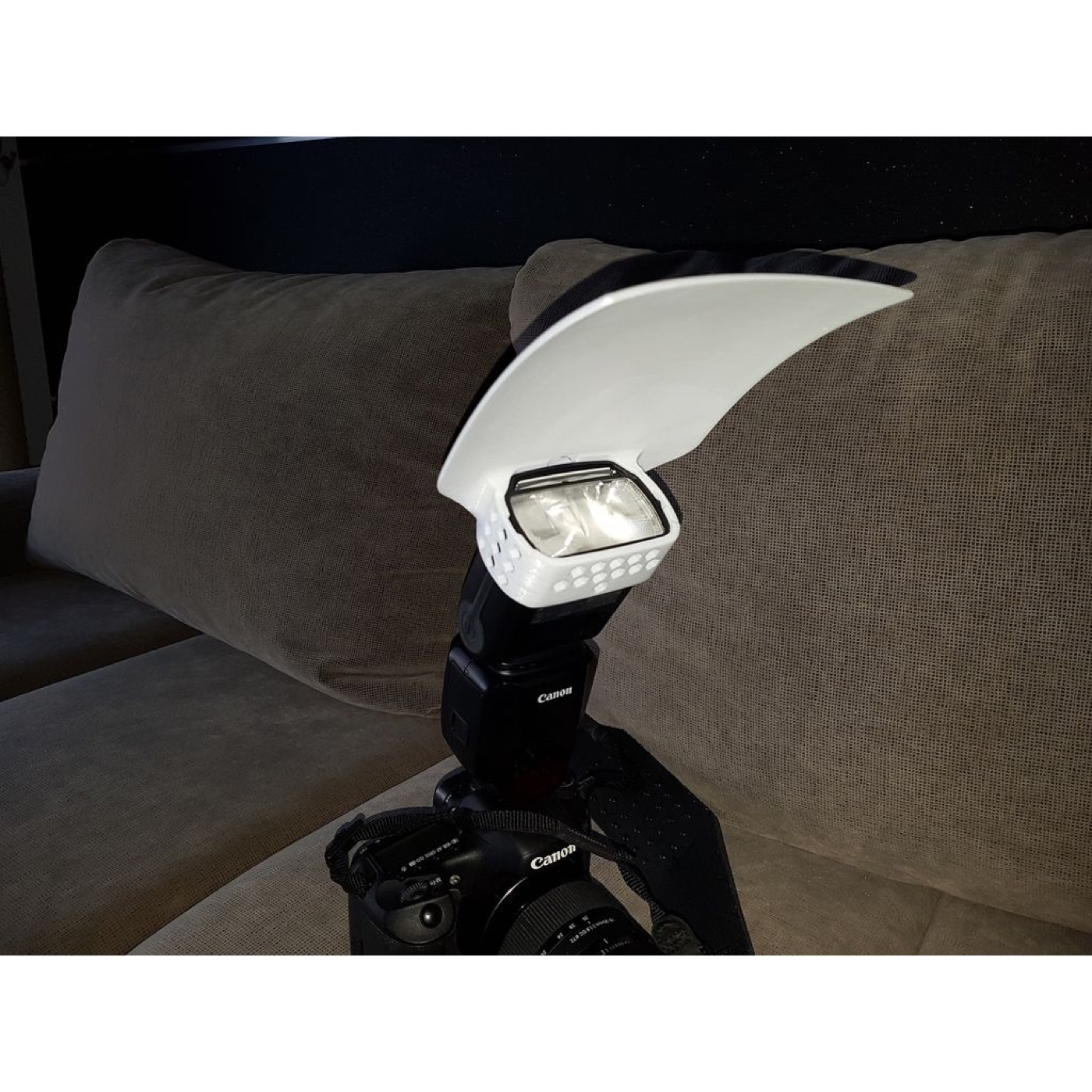 Canon 600EX-RT Flaş için Yumuşatıcı Difüzör görsel 2