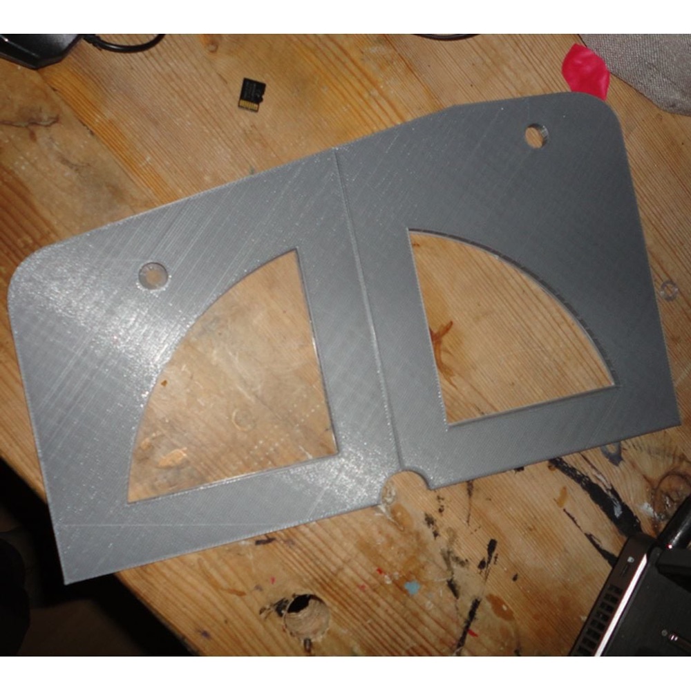 Dış Motor Transom Cıvata Deliği Şablonu görsel 4