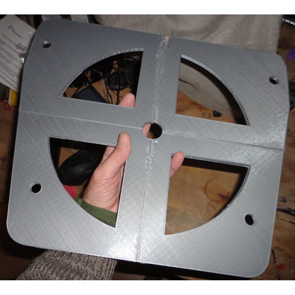 Dış Motor Transom Cıvata Deliği Şablonu görsel 5