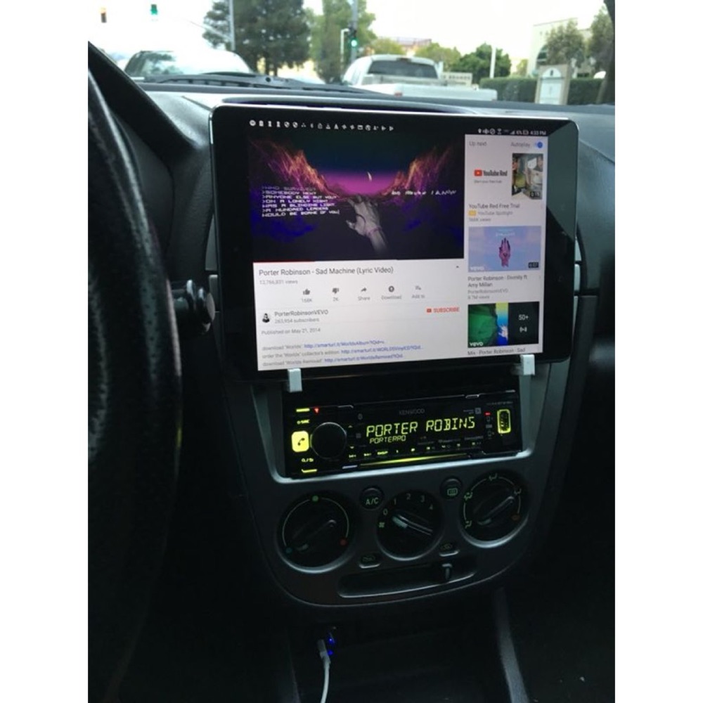 Subaru WRX Tablet Tutucu (2002, Tek DIN)