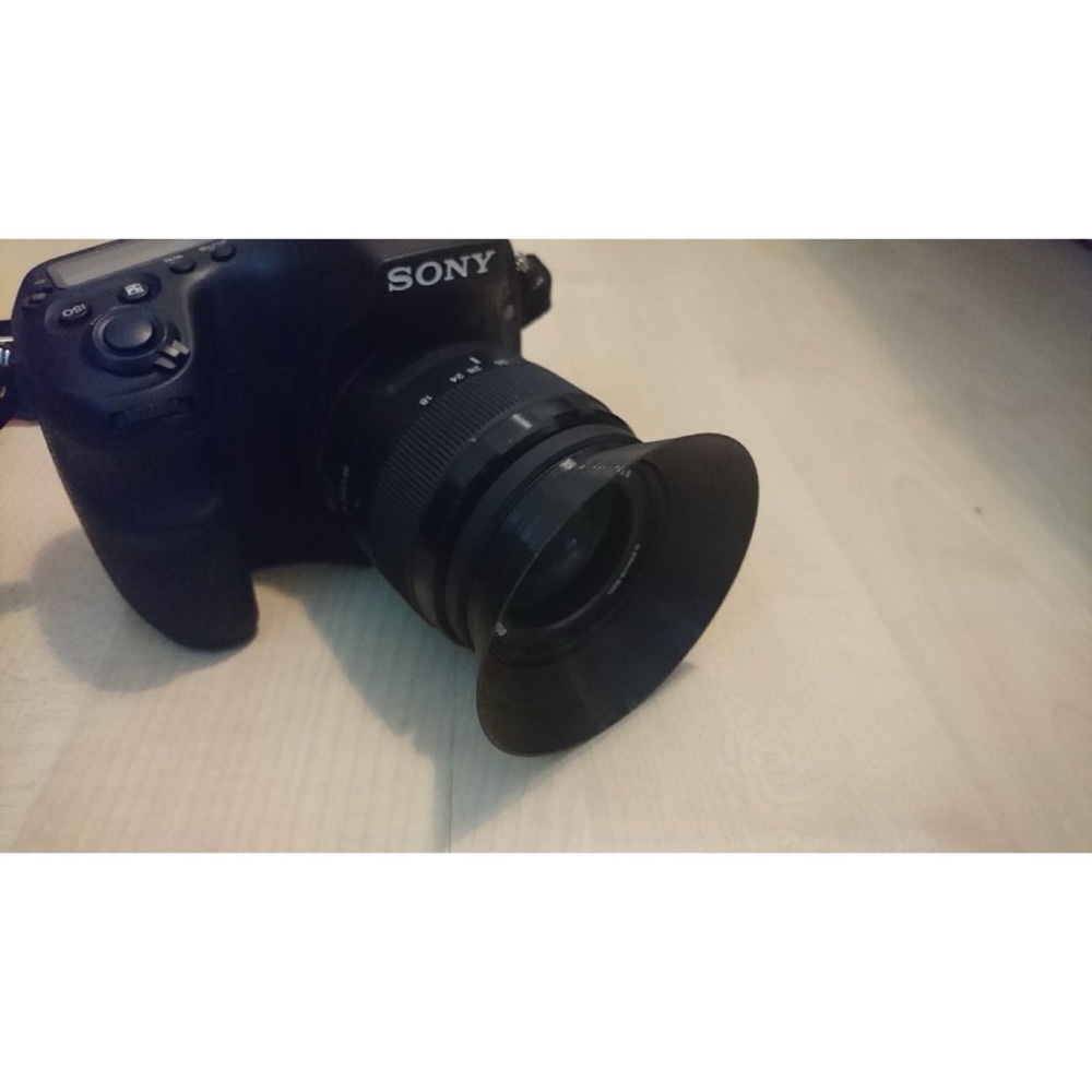 Sony DT 3.5-5.6/18-55 SAM II A-Mount Kit Objektif için Parasoley