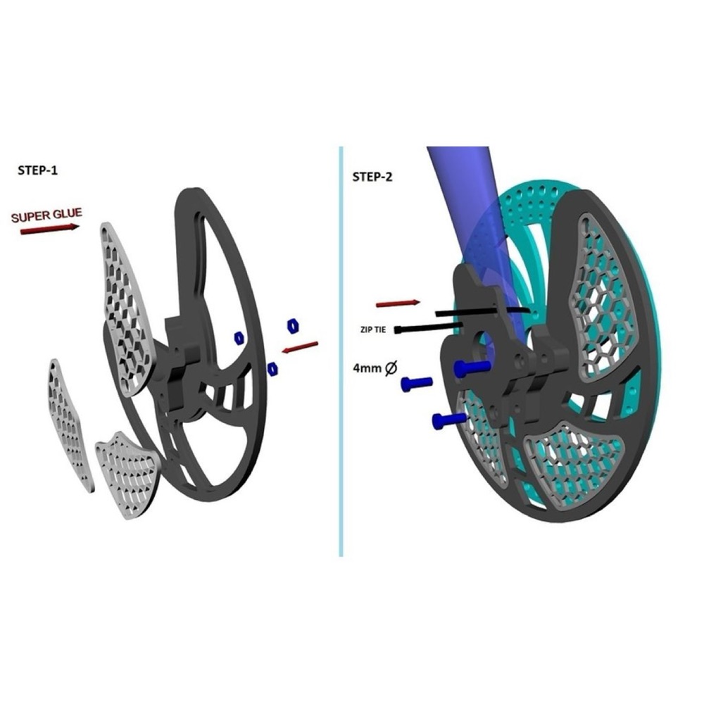 Bisiklet Disk Fren Rotoru Taşıma Koruyucusu