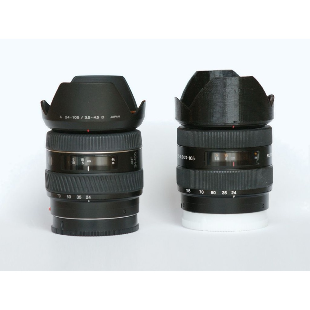 Sony SAL24105 / Minolta AF 24-105 mm f/3.5-4.5 D Objektif Parasoleyi görsel 2