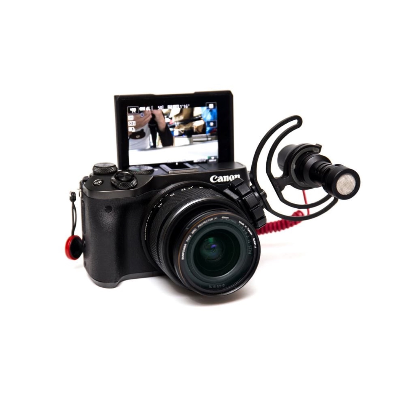 Canon EOS M için Mikrofon Cold Shoe (Soğuk Ayakkabı) Montaj Aparatı